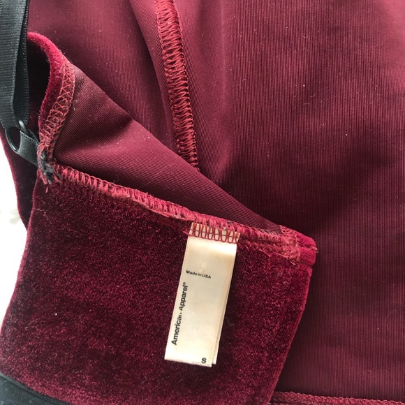 Velvet Crop Top - Picture 3 of 3